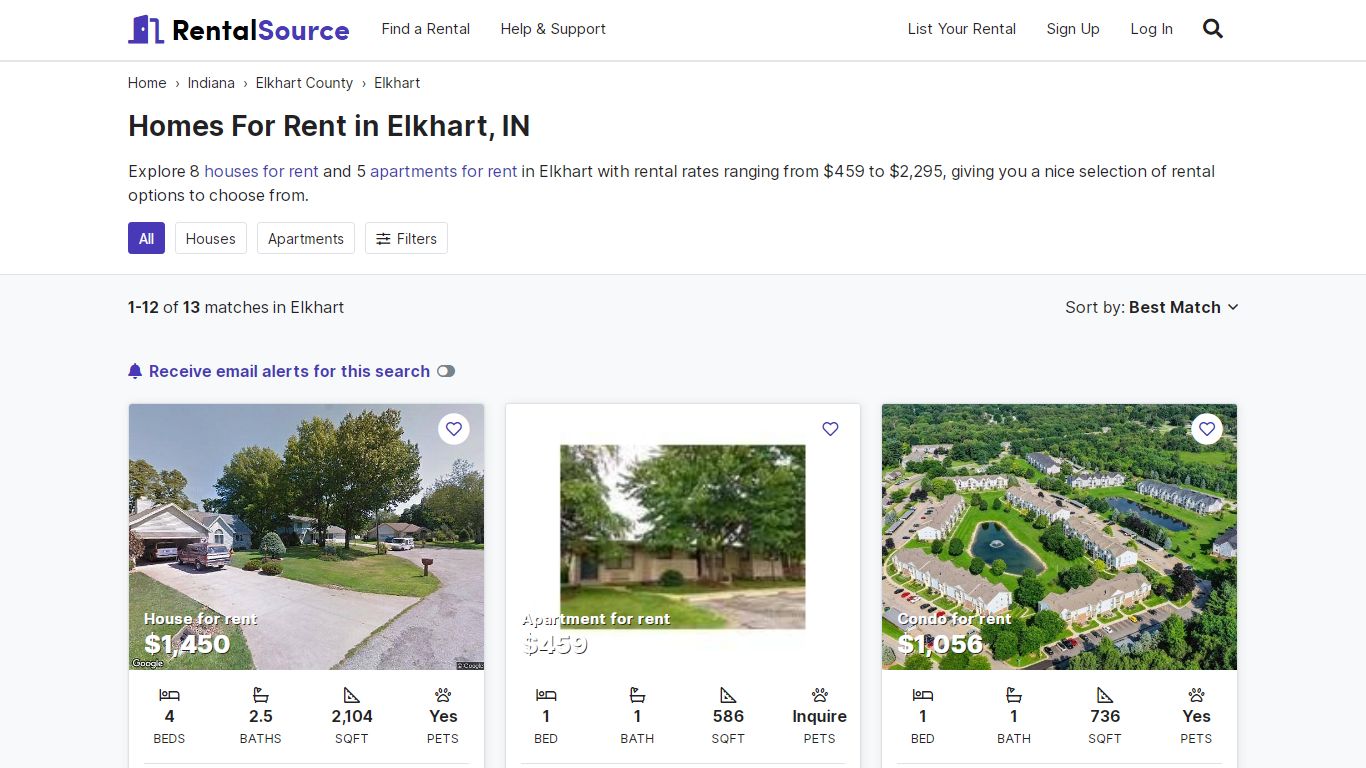 Homes For Rent in Elkhart, IN - 16 Homes | RentalSource